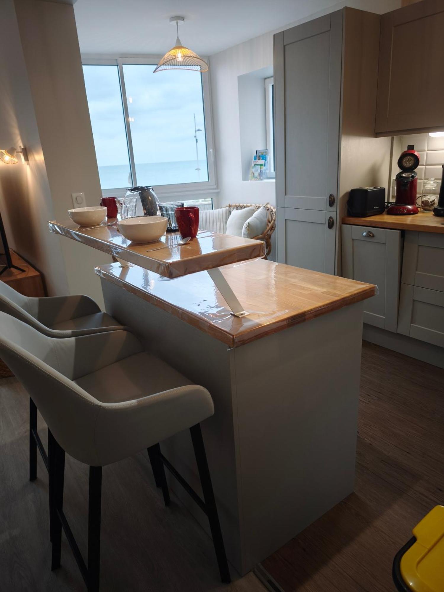 Appartement rénové avec vue sur mer à Fécamp ! Exterior foto
