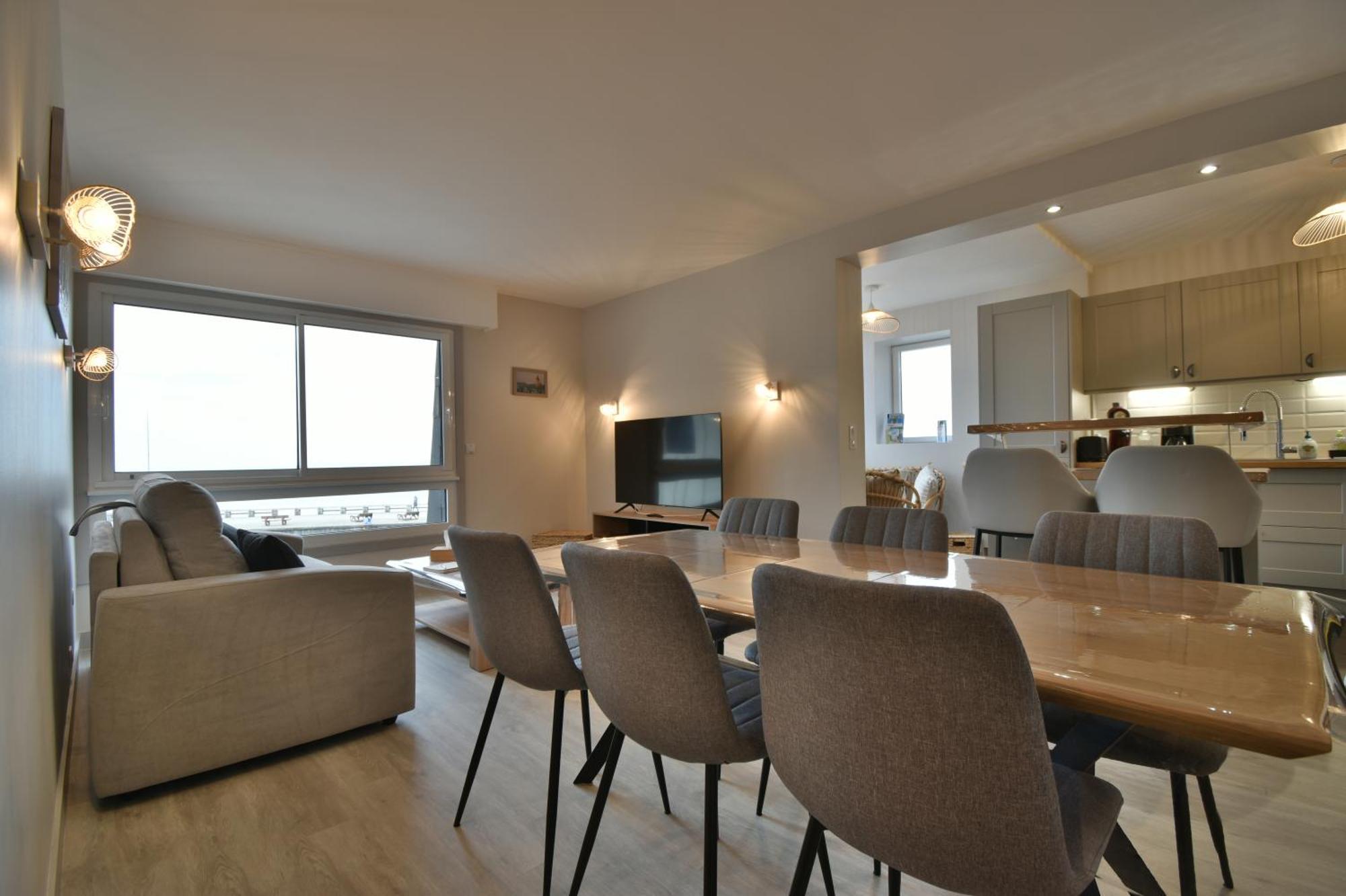 Appartement rénové avec vue sur mer à Fécamp ! Exterior foto